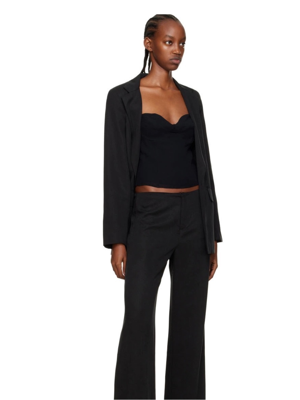 Reformation Liza Spaghetti Strap Blouse with Sweetheart Neckline